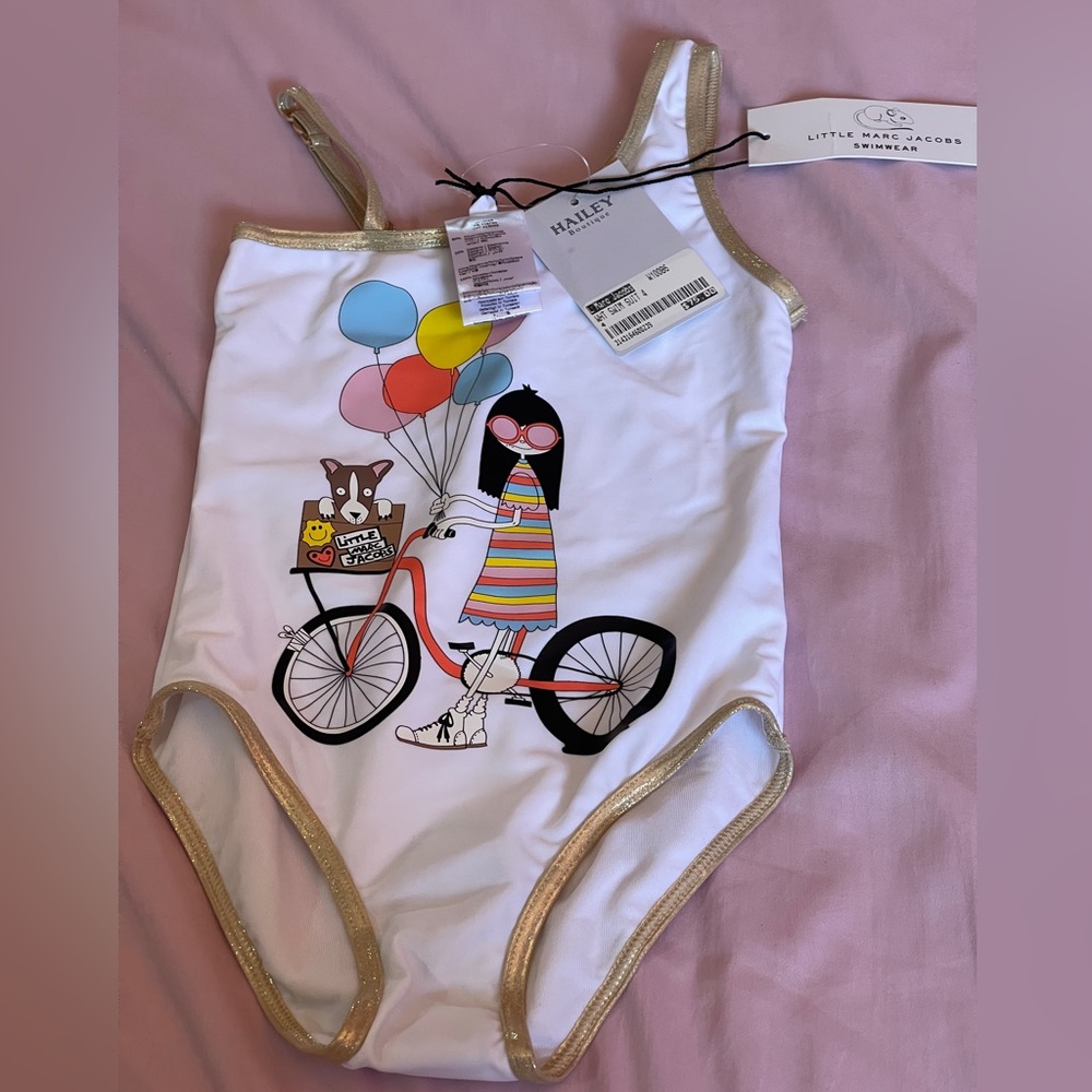 Little Marc Jacobs swimwear for girl.Size:4T /102cm